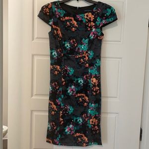 French Connection Cocktail Dress, Multicolor, US Size 0